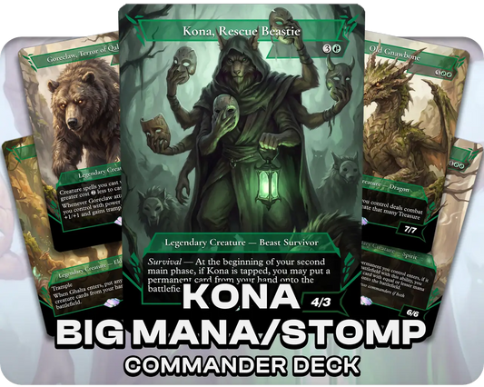 Kona, Rescue Beastie | Big Mana / Stomp | Commander Deck