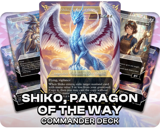 Shiko, Paragon of the Way | Noncreatures/Blink | Commander Deck