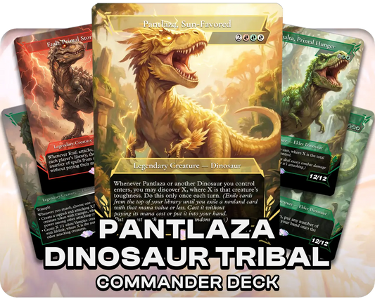 Pantlaza, Sun-Favored | Dinosaur Tribal | Commander Deck