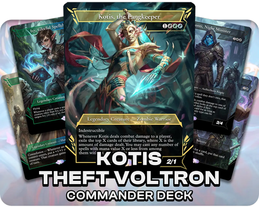 Kotis, the Fangkeeper | Theft Voltron | Commander Deck