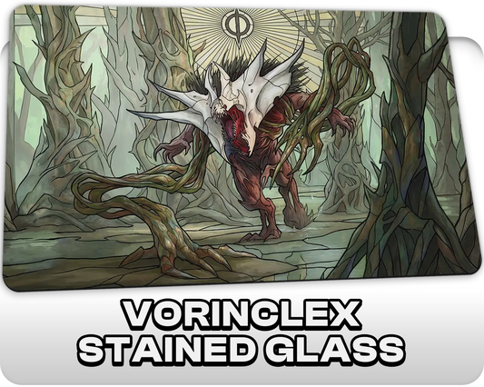 Vorinclex Stained Glass | DeckTutors Playmat | 14x24" / 35x60cm