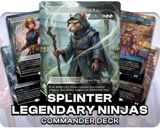 Splinter, Radical Rat | Legendary Ninjas | Commander Deck
