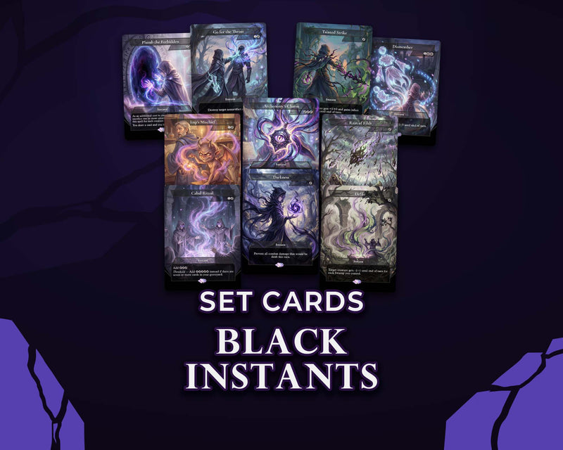 Black Instants | DeckTutors Set (50 Cards)