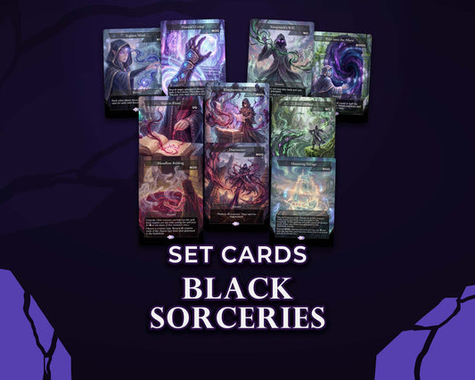 Black Sorceries | DeckTutors Set (50 Cards)