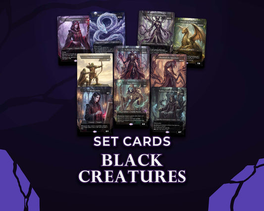 Black Creatures | DeckTutors Set (50 Cards)