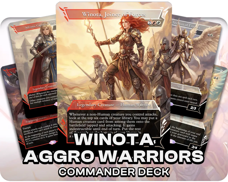 Winota, Joiner of Forces | Aggro Warriors | Commander Deck