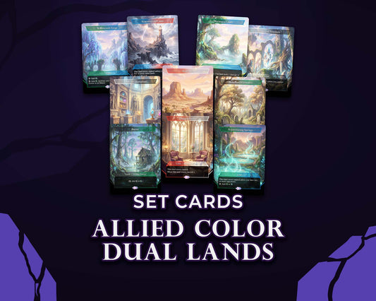 Allied Color Dual Lands | DeckTutors Set (50 Cards)