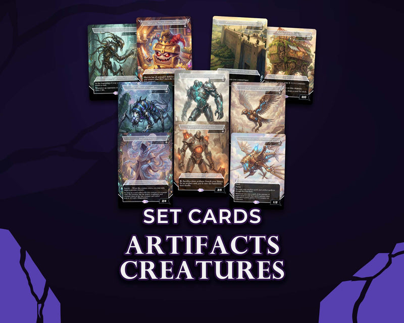 Artifacts Creatures | DeckTutors Set (50 Cards)