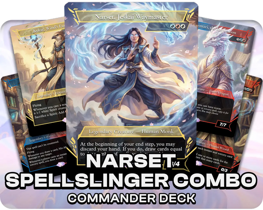 Narset, Jeskai Waymaster | Spellslinger Combo | Commander Deck