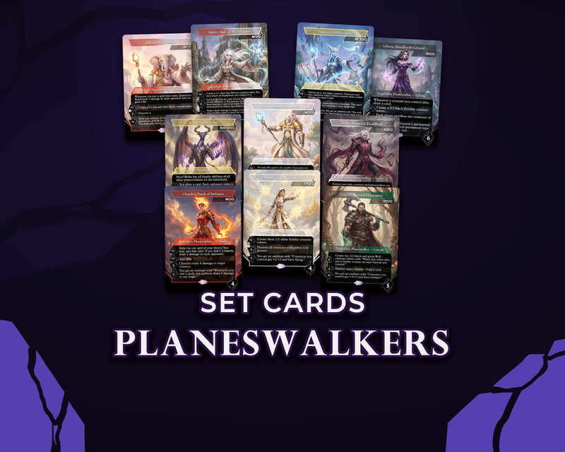 Planeswalkers | DeckTutors Set (50 Cards)