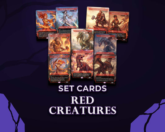 Red Creatures | DeckTutors Set (50 Cards)