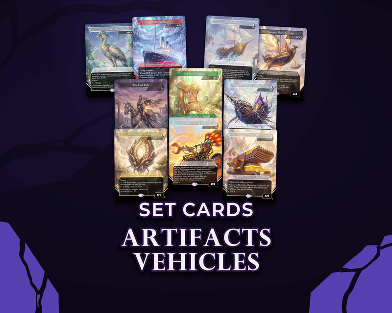 Artifacts Vehicles | DeckTutors Set (50 Cards)