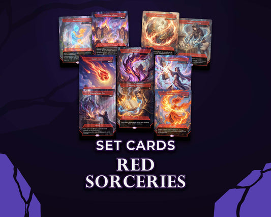 Red Sorceries | DeckTutors Set (50 Cards)