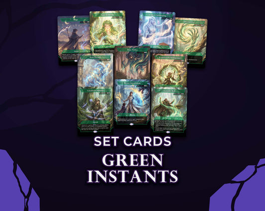 Green Instants | DeckTutors Set (50 Cards)