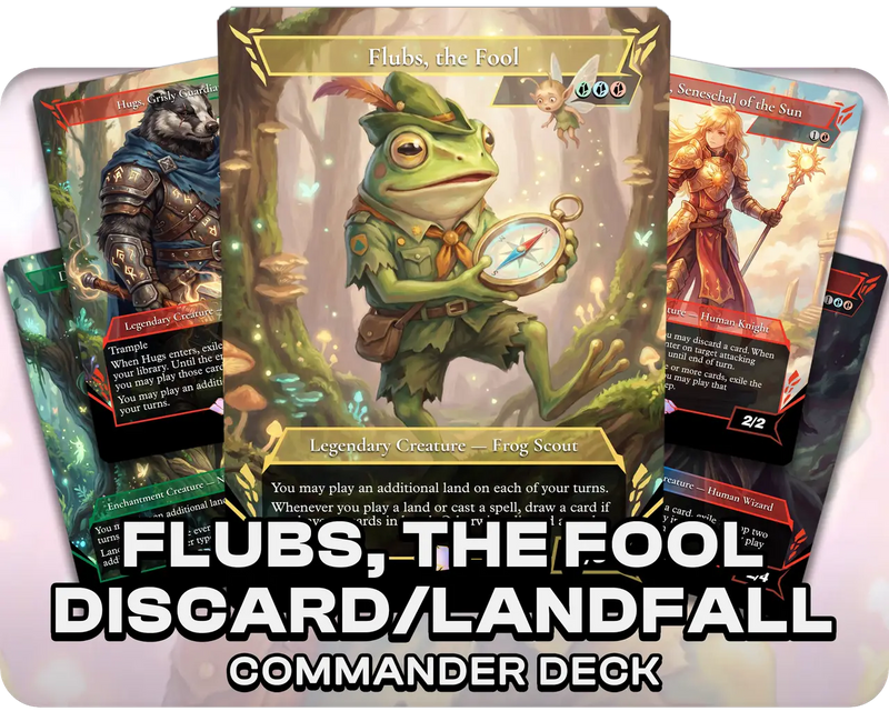 Flubs, The Fool | Discard/Landfall | Commander Deck