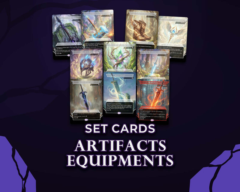 Artifacts Equipments | DeckTutors Set (50 Cards)