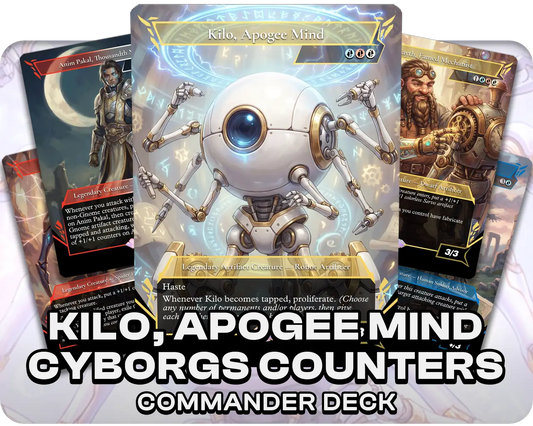 Kilo, Apogee Mind | Cyborgs Counters | Commander Deck