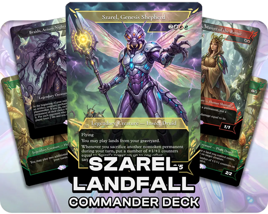 Szarel, Genesis Shepherd | Landfall | Commander Deck