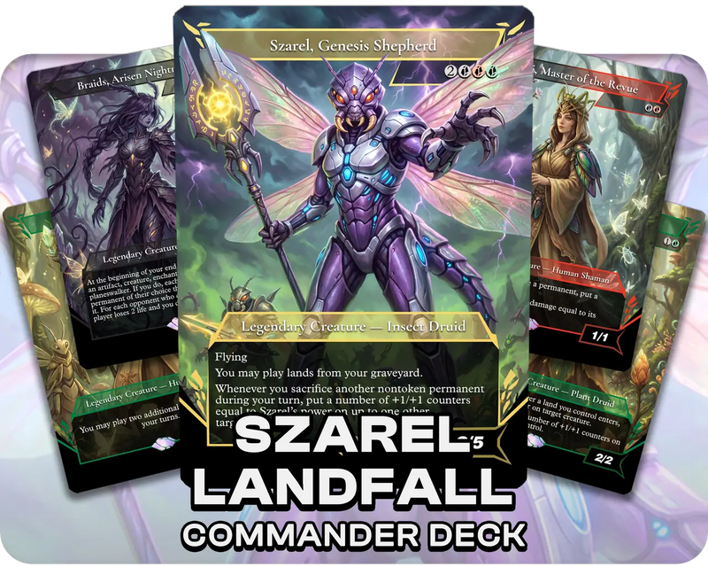 Szarel, Genesis Shepherd | Landfall | Commander Deck