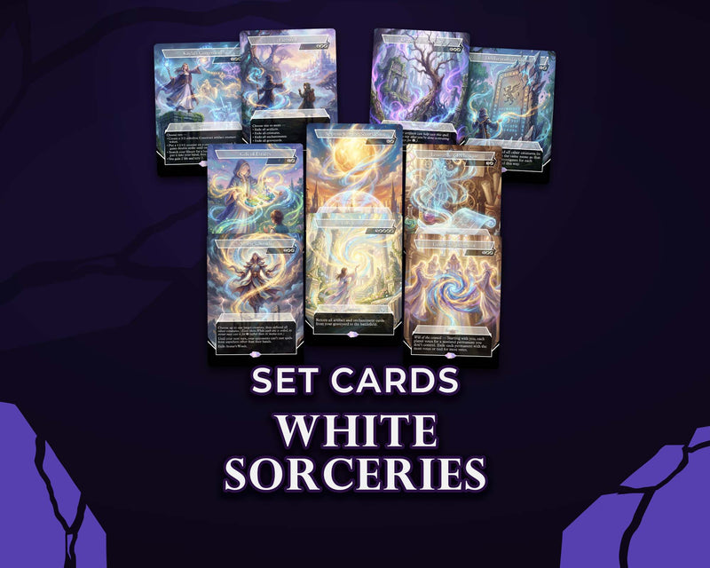 White Sorceries | DeckTutors Set (50 Cards)