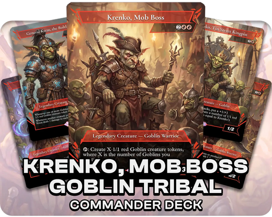Krenko, Mob Boss | Goblin Tribal | Commander Deck