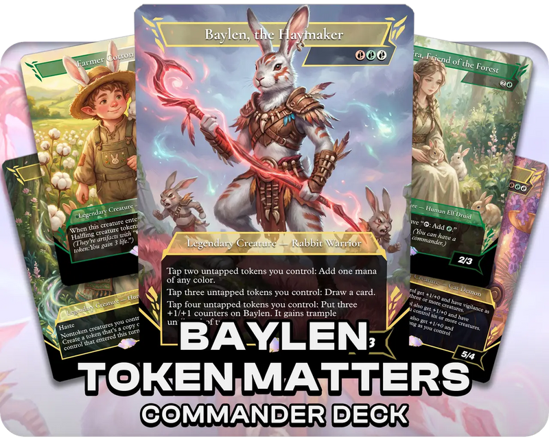 Baylen, the Haymaker | Token Matters | Commander Deck