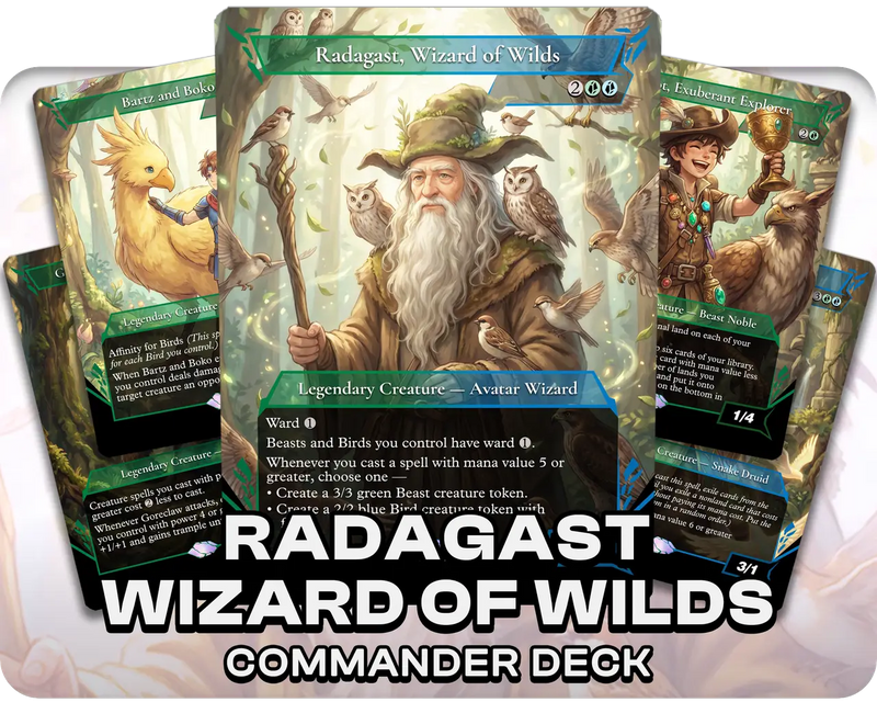 Radagast, Wizard of Wilds | Birds / Stomp | Commander Deck