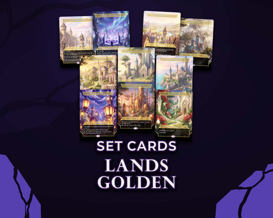 Lands Golden | DeckTutors Set (50 Cards)