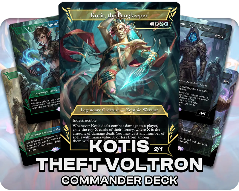 Kotis, the Fangkeeper | Theft Voltron | Commander Deck
