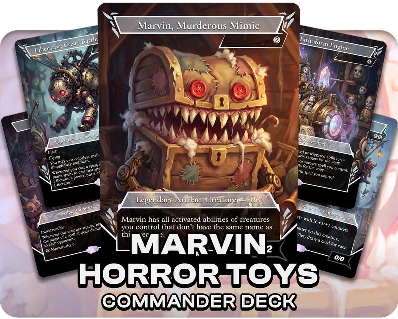 Marvin, Murderous Mimic | Horror Toys | Commander Deck