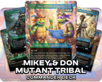 Mikey & Don, Party Planners | Mutant Tribal | Commander Deck