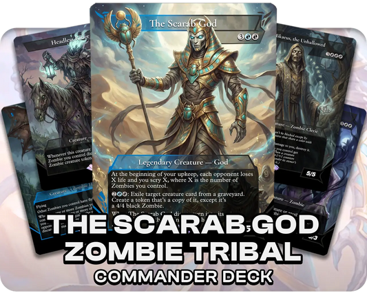 The Scarab God | Zombie Tribal | Commander Deck