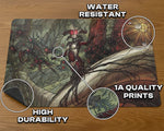 Sheoldred Stained Glass | DeckTutors Playmat | 14x24" / 35x60cm