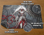 Elesh Norn Stained Glass | DeckTutors Playmat | 14x24" / 35x60cm