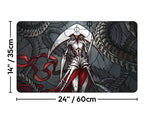 Elesh Norn Stained Glass | DeckTutors Playmat | 14x24" / 35x60cm